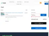 Vigor Peptides coupon verification screenshot