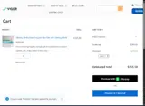 Vigor Peptides coupon verification screenshot