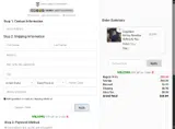 Viking Goods Company coupon verification screenshot