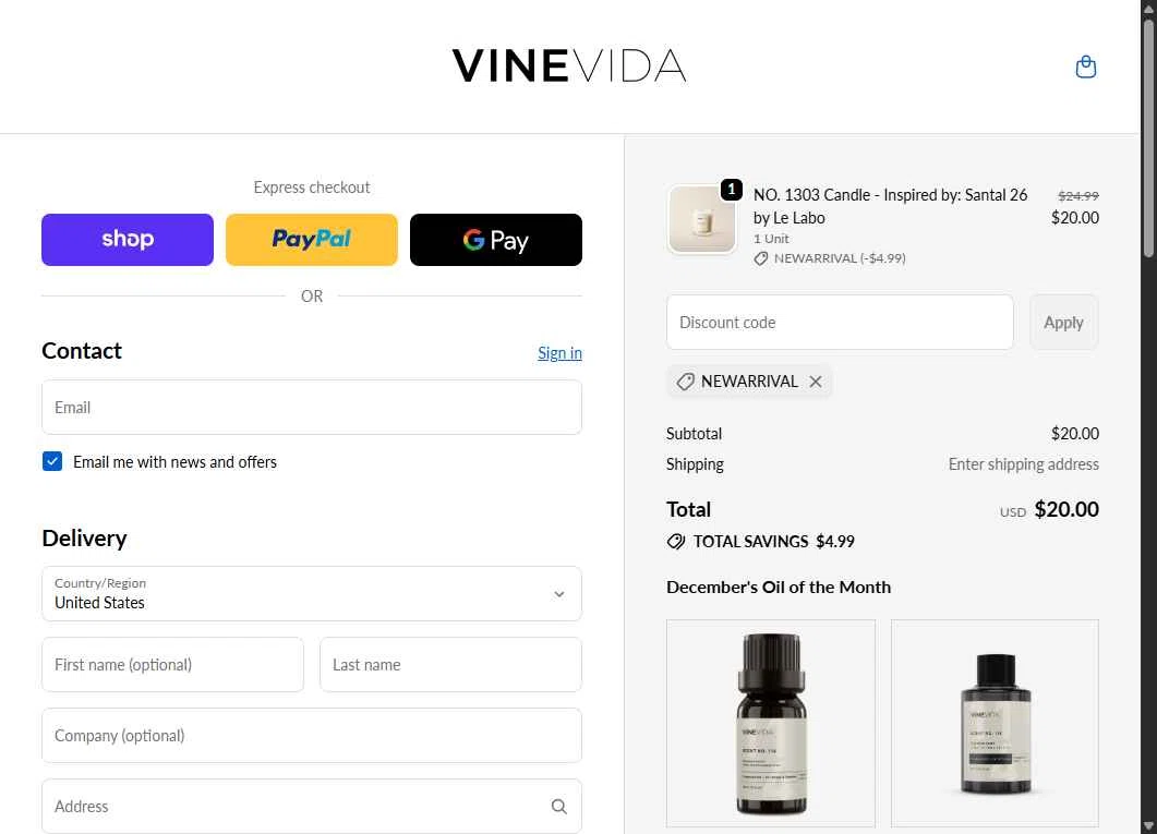 Vinevida Promo Codes - 20% Off (5 Verified) Dec 2025