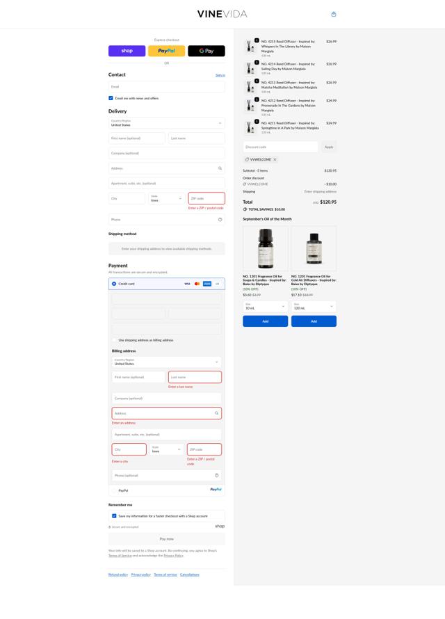 Vinevida Promo Codes (5 Verified) - 10% Off w/Code Oct 2025