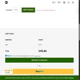 VIP15 coupon verification screenshot