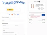 Vintage Ski World coupon verification screenshot