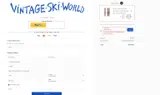 Vintage Ski World coupon verification screenshot