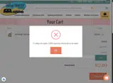 CYBER coupon verification screenshot