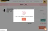 HONOR coupon verification screenshot