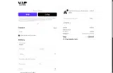 Vip Clothing Stores coupon verification screenshot