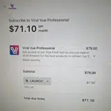 LAUNCH coupon verification screenshot