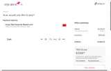Virgin Atlantic Airways coupon verification screenshot