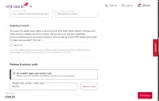 Virgin Atlantic Airways coupon verification screenshot
