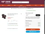 Virginia Tech Athletics coupon verification screenshot