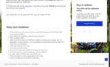 VISA25 coupon verification screenshot