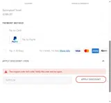 5AFFLIN coupon verification screenshot