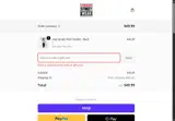 VS2028 coupon verification screenshot