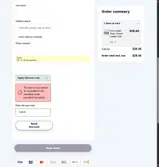 VisitBritain Shop coupon verification screenshot