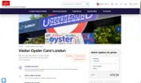 VisitBritain Shop coupon verification screenshot
