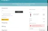 WELCOME5 coupon verification screenshot