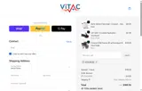 VITAC4EVER coupon verification screenshot