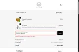 Vitae Glass coupon verification screenshot