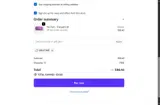 WELCOME coupon verification screenshot