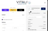 Vitali SkinCare coupon verification screenshot