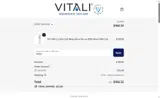 Vitali SkinCare coupon verification screenshot