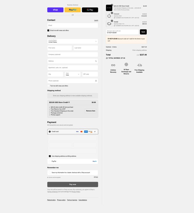 Vitaly Design checkout page showing Vitaly Design promo code box | Screenshot taken by SimplyCodes community member on Sep 3, 2025