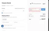 EGIFT25 coupon verification screenshot