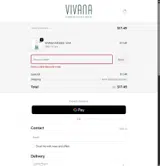 Vivana coupon verification screenshot