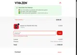 Vivazen coupon verification screenshot