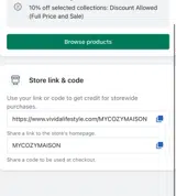 MYCOZYMAISON coupon verification screenshot