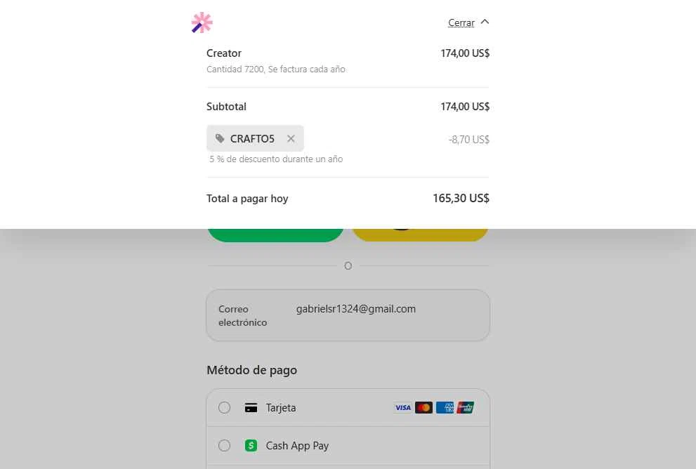 Vizard checkout page showing Vizard promo code box | Screenshot taken by SimplyCodes community member on Sep 26, 2025