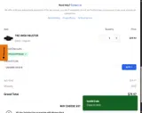 VNSHREVIEW10 coupon verification screenshot