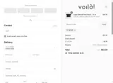 Voilà Pets coupon verification screenshot