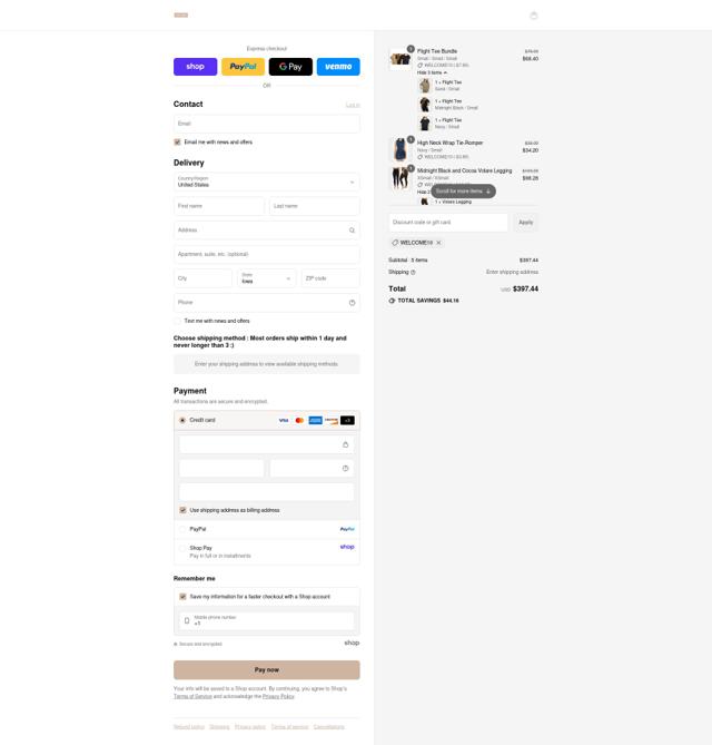 Volare Fitness checkout page showing Volare Fitness promo code box | Screenshot taken by SimplyCodes community member on Aug 31, 2025