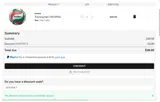 Volleyball District coupon verification screenshot