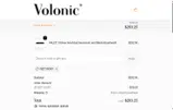Volonic coupon verification screenshot