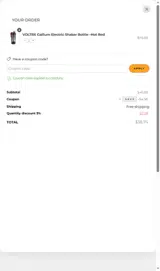 save coupon verification screenshot
