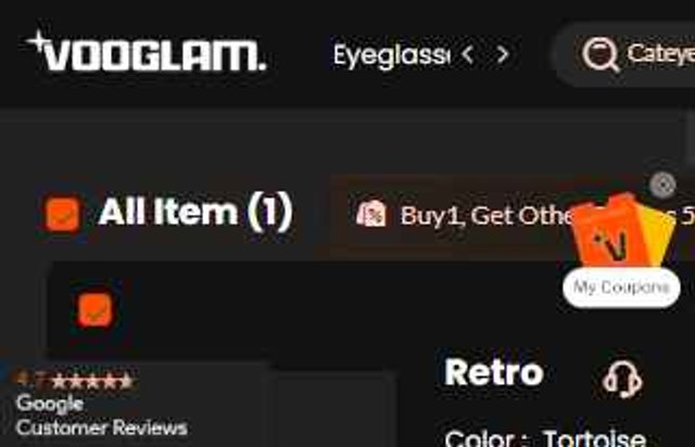 Vooglam checkout page showing Vooglam coupon code box | Screenshot taken by SimplyCodes community member on Sep 5, 2025