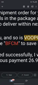 Voopoo coupon verification screenshot