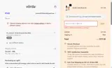 Vorda coupon verification screenshot