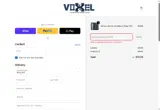 VOXELPLA coupon verification screenshot