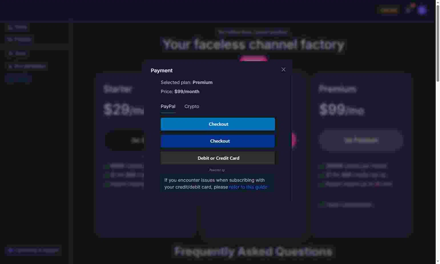 Vsub checkout page showing Vsub discount code box | Screenshot taken by SimplyCodes community member on Dec 19, 2025