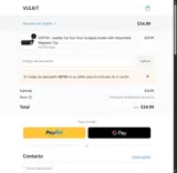 Vulkit coupon verification screenshot