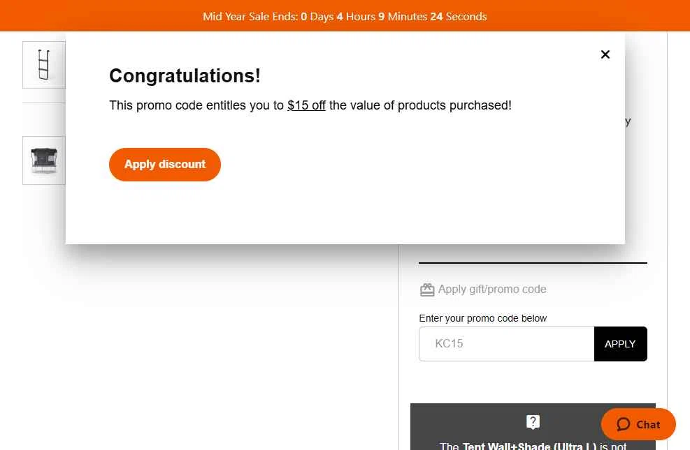Vuly Play US checkout page showing Vuly Play US promo code box | Screenshot taken by SimplyCodes community member on Jun 18, 2025
