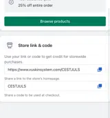 CESTJULS coupon verification screenshot