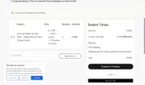 HARRIET10 coupon verification screenshot
