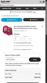 YKE7CVDNA5 coupon verification screenshot
