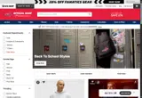Washington Capitals Shop coupon verification screenshot