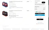 Washington Capitals Shop coupon verification screenshot